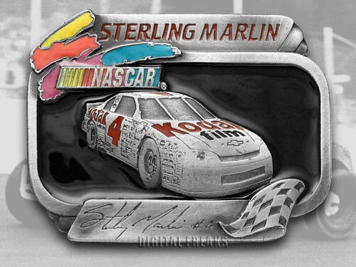 Buckles of America NASCAR Sterling Marlin #4 Kodak Limited Edition Belt Buckle