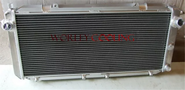 Aluminum Radiator For Toyota MR2 SW20 3SGTE MT 1990-1997 91 92 93 94 95 96 2 Row