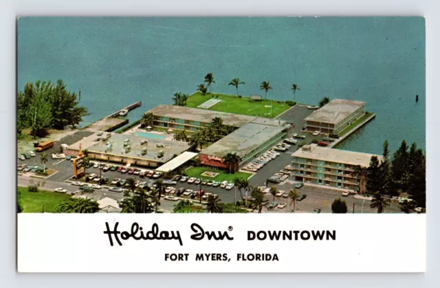 Postcard Florida Orlando FL Downtown 1960s Chrome Unposted 