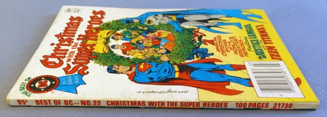 Best Of Dc Blue Ribbon Digest #22, Christmas With The Superheroes, 1982 3