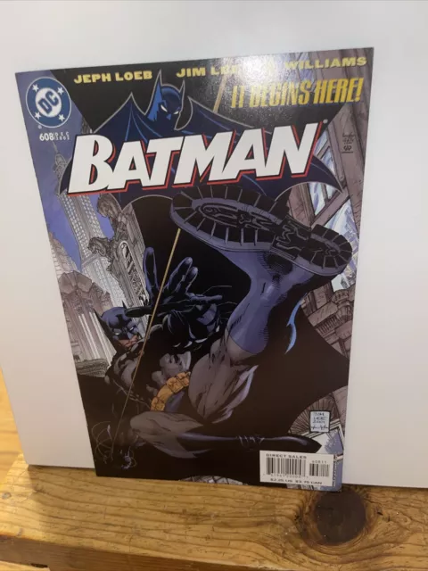 BATMAN #608 - (DC 2002) - 1st PRINT - 1st APPEARANCE OF HUSH - JIM LEE