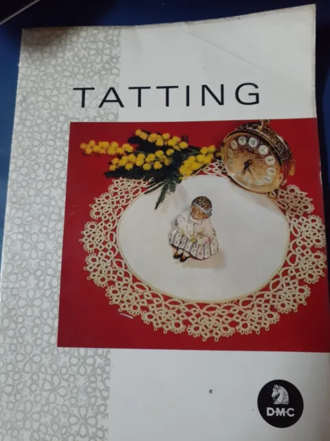 vintage tatting book by DMC