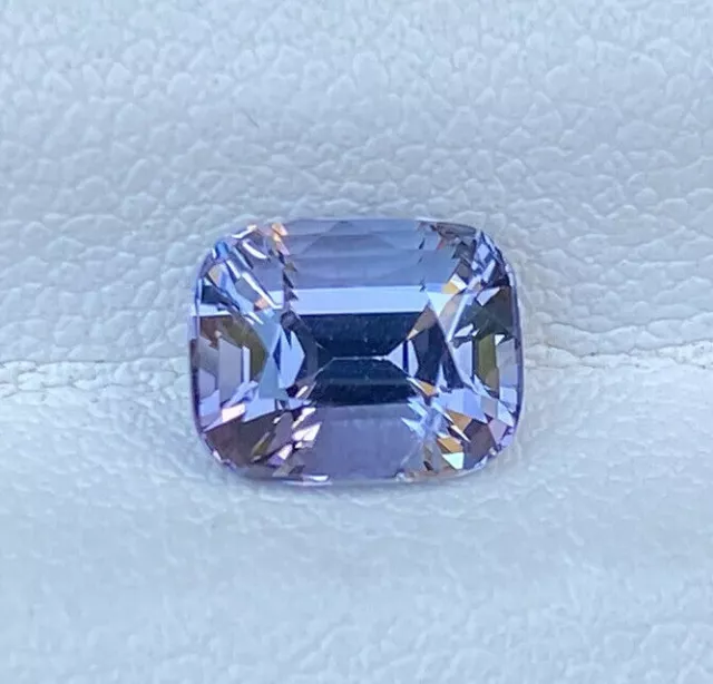 Natural Untreated Purple Spinel 1.55 Cts Cushion Cut Sri Lanka Loose Gemstone