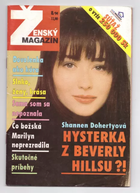 Shannen Doherty - Beverly Hills  902 10 - Slovak magazine - 1994