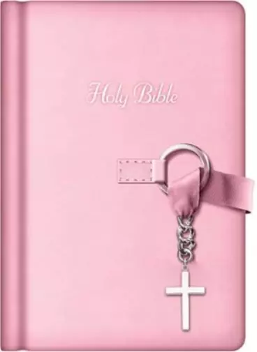 Thomas Nelson NKJV, Simply Charming Bible, Hardcover, Pink (Relié)