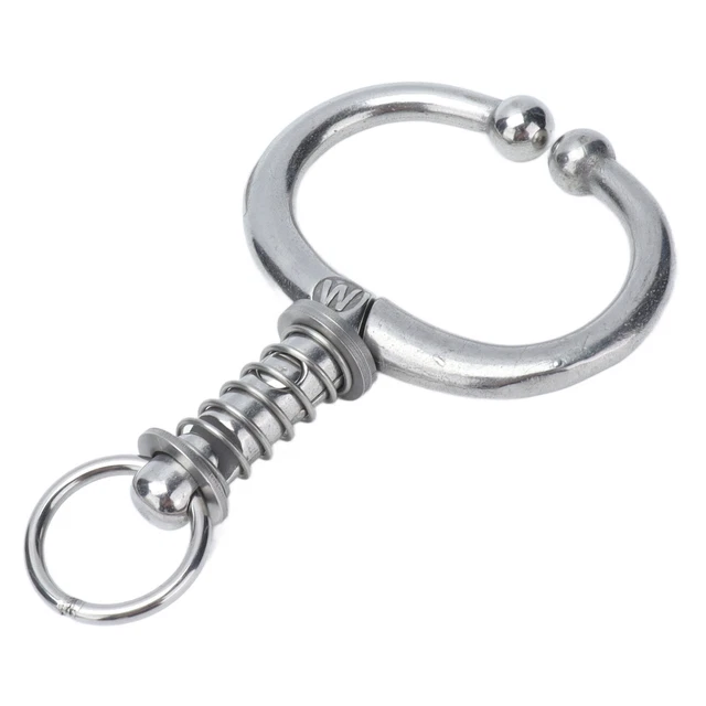 (Medium W Spring Bull Nose )Bull Nose Cattle Nose Clamp Anti Corrosion