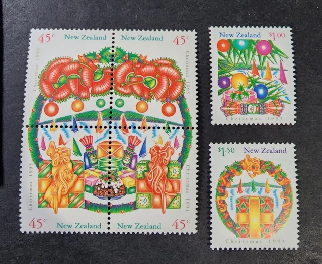 N. Zealand  1993 Christmas set MUH  E14
