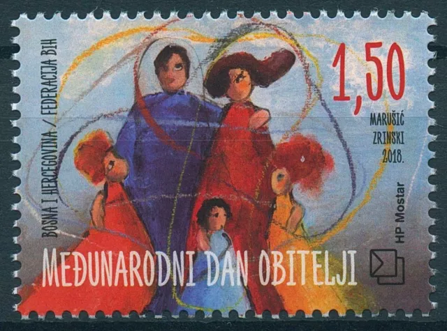 Bosnia & Herzegovina 2018 MNH International Day of Families 1v Set Stamps
