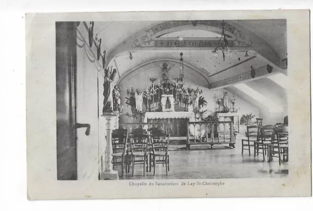 54 Chapel Of The Sanatorium Of Lay Saint Christophe