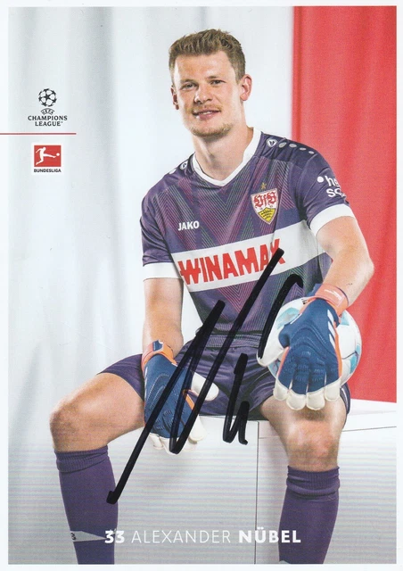 2 Cartes Autographes Signées VIDOVIC Et NÜBEL - Saison 2024/25 - Arrivée Neuve 2024 - Rare