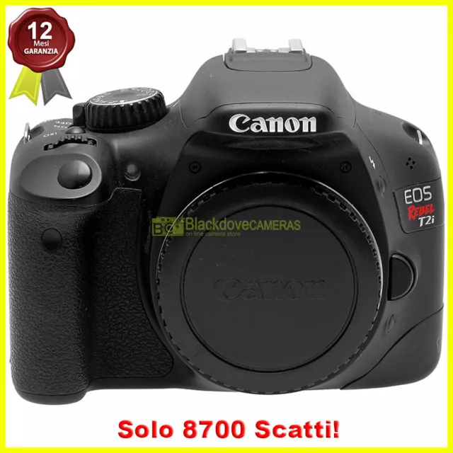 Canon EOS Rebel T2i 550D Noir Body. Voiture Photo Reflex 18Mp Appareil Photo