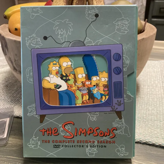 The Simpsons The Complete Second Season DVD 2002 4-Disc Set