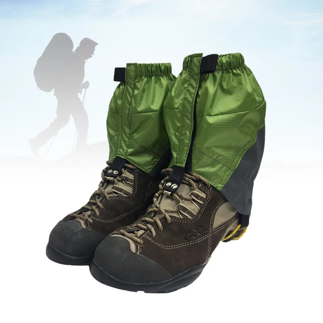 Snow Walking Piedi Gaiters Rimozione Luce Taglio Erba