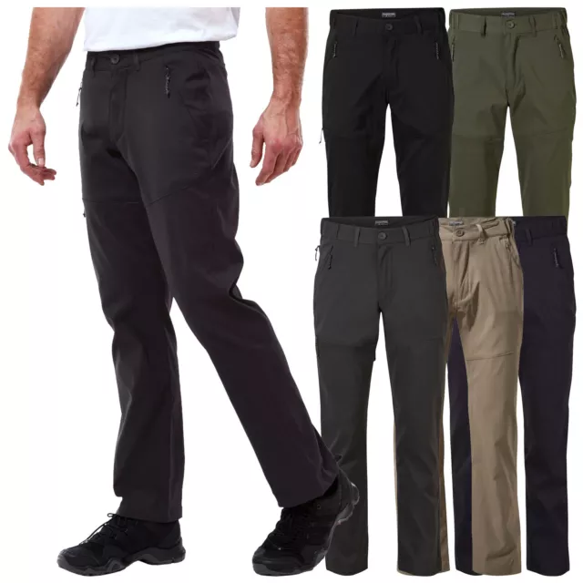 2024 Craghoppers Mens Kiwi Pro II Hiking Walking Trousers Light Outdoor Pants