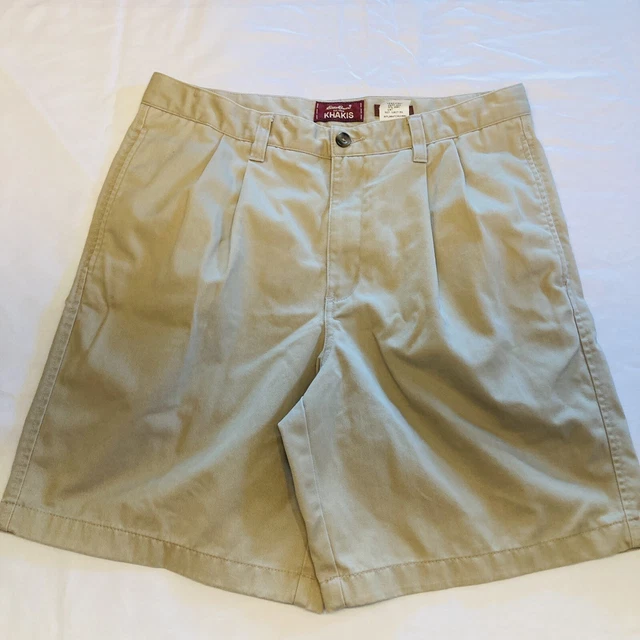 Eddie Bauer Men's Khakis Dress Shorts Size 34