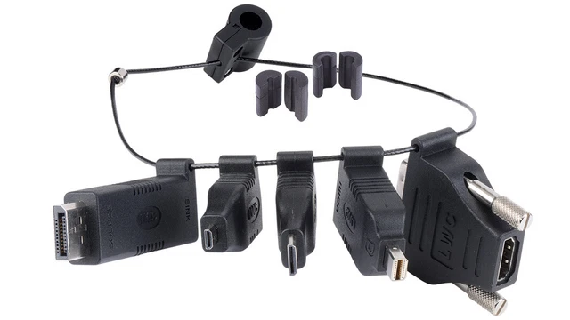 Liberty AV DL-AR-RST Universal HDMI Adapter Ring Complete Assembly 5 Adapters