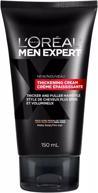 L'Oreal Men Expert thickening cream 5 oz 150 ml PACK OF TWO