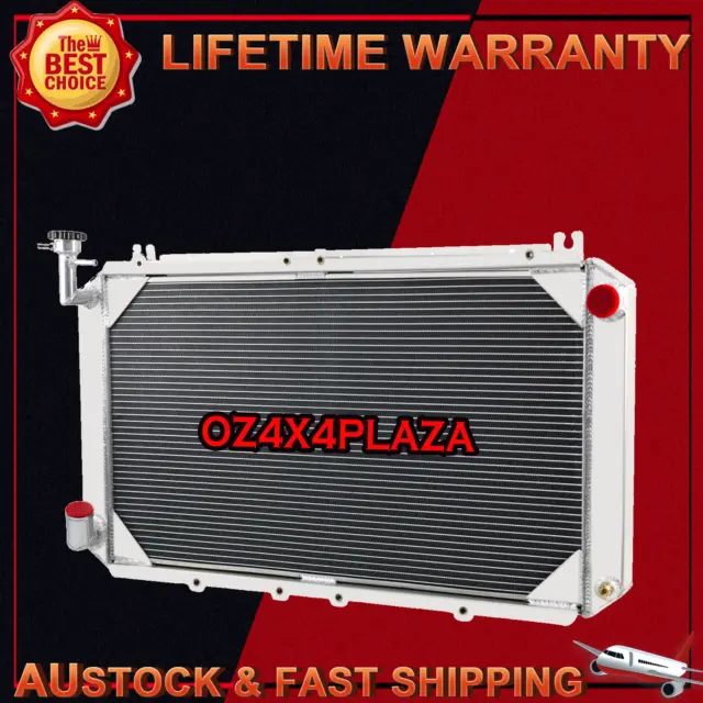 4Row Radiator Fit Nissan Patrol Y60 GQ 2.8/4.2 TD42 Diesel 87-97 RB30 3.0L NEW