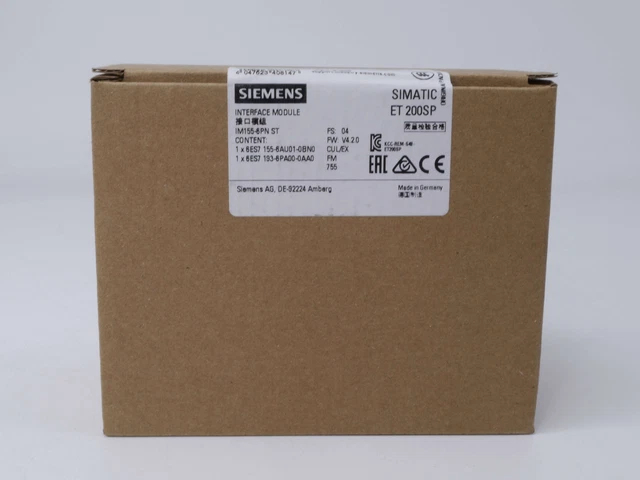 Modulo Siemens Simatic ET 200SP 6ES7155-6AU01-0BN0 Con Adattatore Profinet – Usato