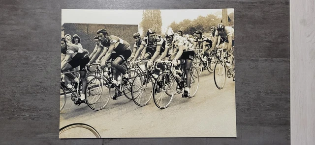 Photo Presse Cyclocross 1984 - Persan, Lebras, Blanchardon, Thevenard - Vintage