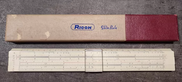 RICOH No. 116 Closed Simplex - Regolo Calcolatore Giapponese               [R08]