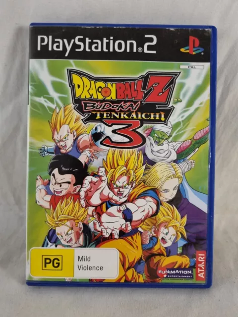 DRAGON BALL Z Budokai Tenkaichi 3 Dragonball PAL UK Sony