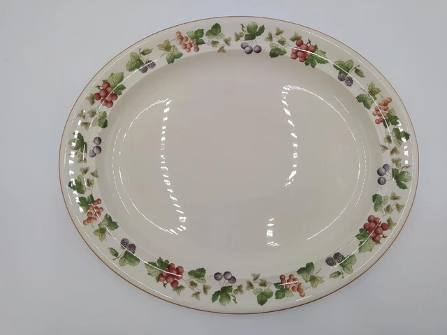 Wedgwood ""Provence"" Muster große ovale Platte 42x35cm - große 50 Menge DM5009