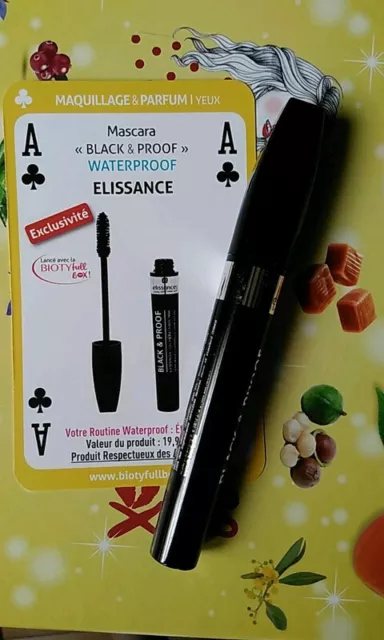 BIOTYFULL BOX mascara noir waterproof ELISSANCE neuf