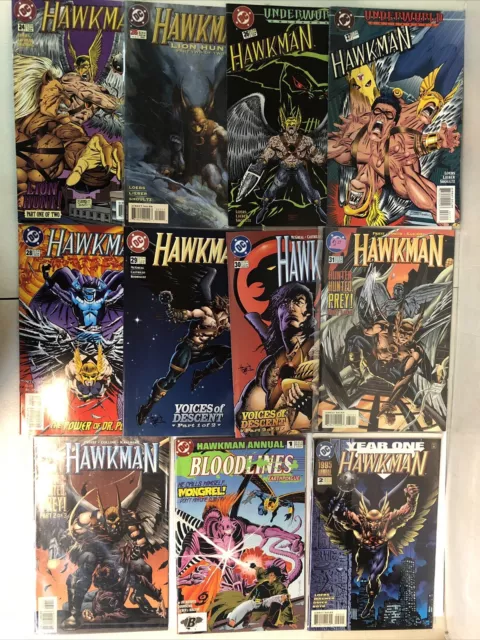 Hawkman (1994) Starter Consequential Set # 1-32 & Annual # 1-2 (VF/NM) DC Comics 3