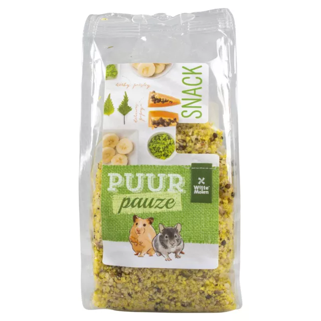 Witte Molen Puur criceto snack frutta 100 g, snack roditore, NUOVO