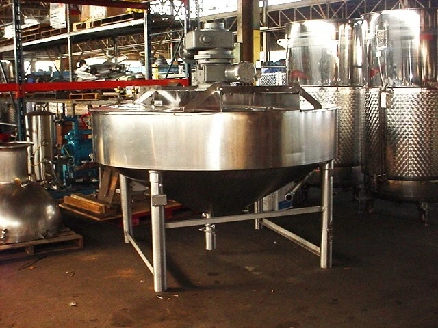 400 gallon CHESTER JENSEN DUAL MOTION SWEEP KETTLE X70N40