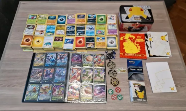 Pokemon Sammlung ca. 3000 Karten und Zubehör Tin Boxen + Ordner 