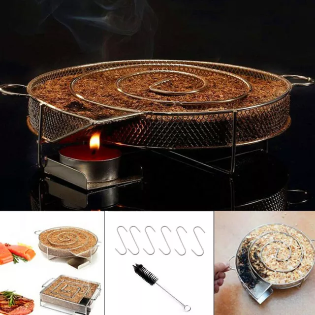 Kaltraucherzeuger Kaltrauchgenerator Sparbrand Räuchern BBQ Räucherspirale