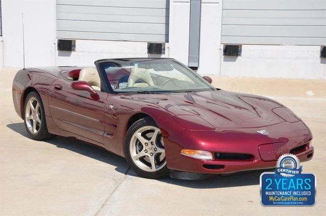 2003 Corvette CONVERTIBLE AUTOMATIC HUD LOW MILES NEW TRADE
