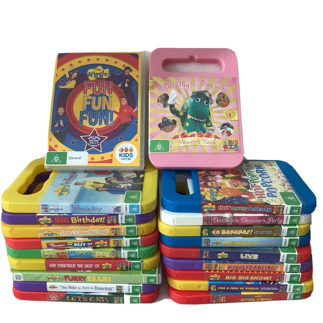THE WIGGLES DVD Bundle Bulk x20 Original Cast Merchandise 00s ABC Kids ...