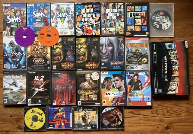 Lot de 5 jeux PC 4 neuf 1 d'occasion - Ordinateurs