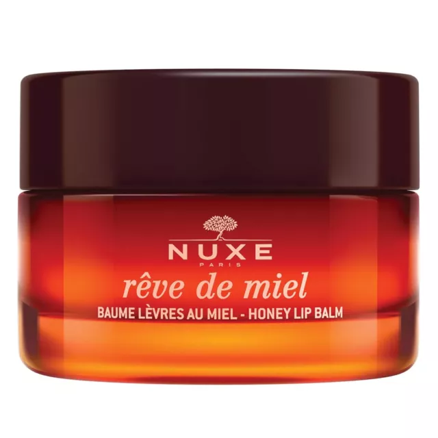 NUXE Rêve De Miel Ultranährstoff Lippenbalsam 15g - Intensive Lippenpflege, Bien