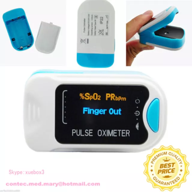 Sale!! FDA CE OLED Oximeter Finger Pulse Blood Oxygen SpO2 PR Oximetro Monitor