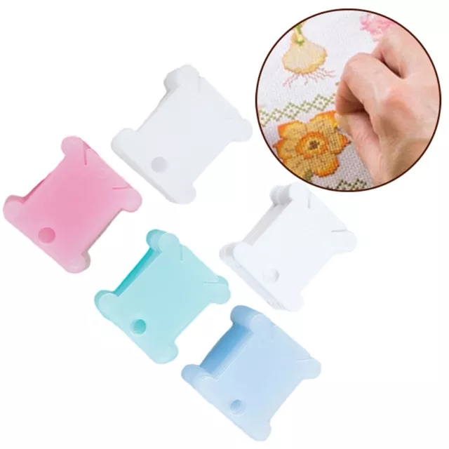 Quality Plastic Embroidery Thread Holder for Sewing and Ribbon 120pcs Set