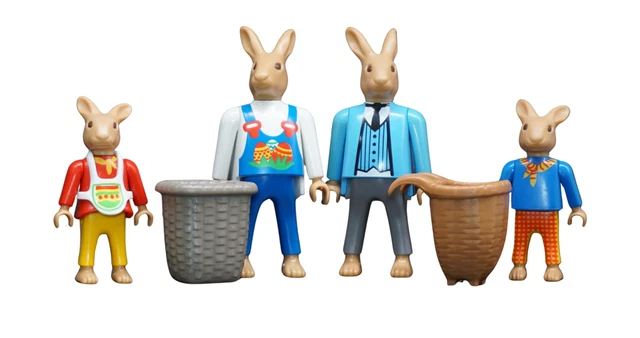 Playmobil 4455 Lapin De Pâques Année 2004 - Neuf En Boîte