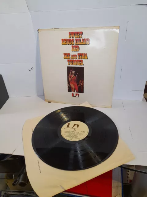 Ike and Tina Turner Sweet Rhode Island rot 12 Zoll Schallplatte Vinyl Top