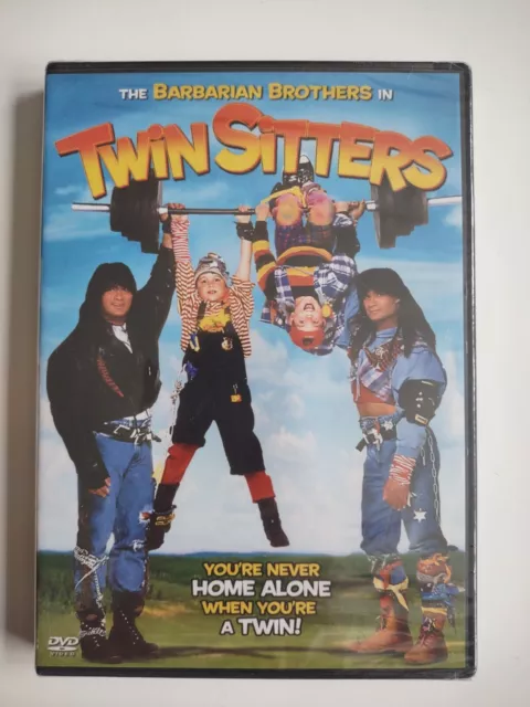 Twin Sitters (DVD) The Barbarian Brothers *Rare, OOP* *New Sealed*