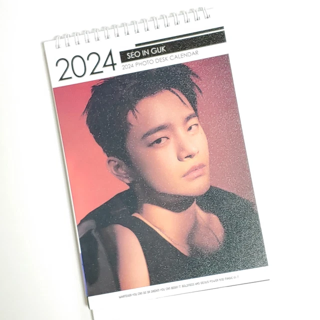 SEO IN GUK Foto Schreibtisch Kalender 2024 2025 Kalender Aufkleber KPOP