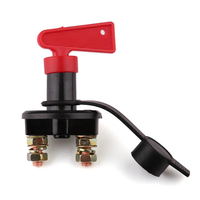 RACING BATTERY KILL Switch CutOff Power Disconnect 12V 200 Amp Breaker