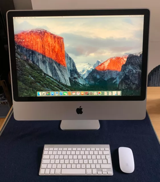 Immaculate Apple iMac 24" A1225 2007 2.4GHz - with original box