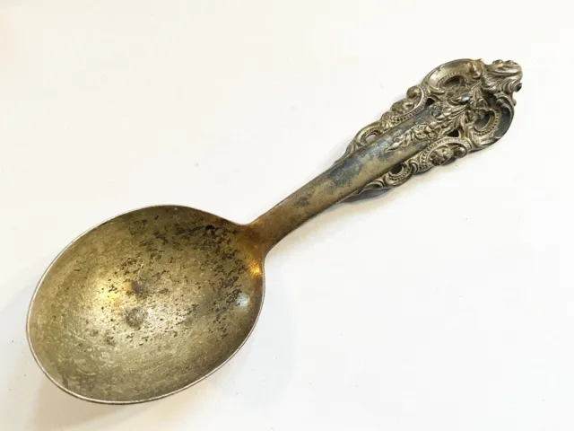 Wallace Grand Baroque Sterling Silver Baby Spoon