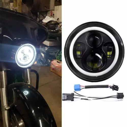 Mini universal LED Tagfahrlicht Standlicht Positionslicht DRL Motorrad ATV  Quad 