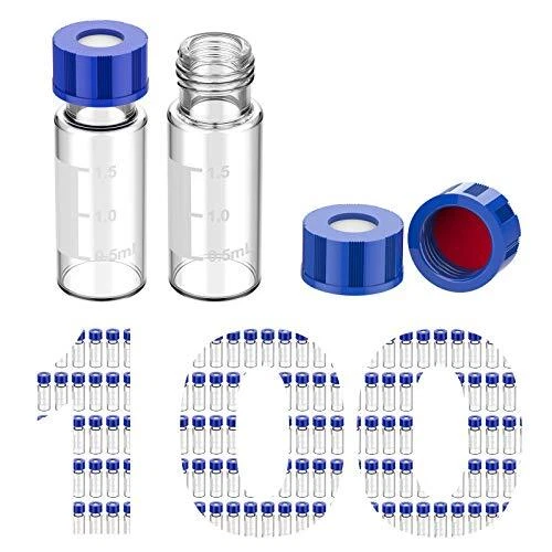 Autosampler Vials, 2ml HPLC Vials, 9-425 Lab Clear Vials