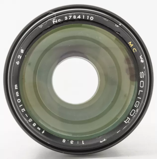 Soligor Lens 85-210mm 85-210 mm 1:3.8 3.8 - Miranda EC - DEFEKT