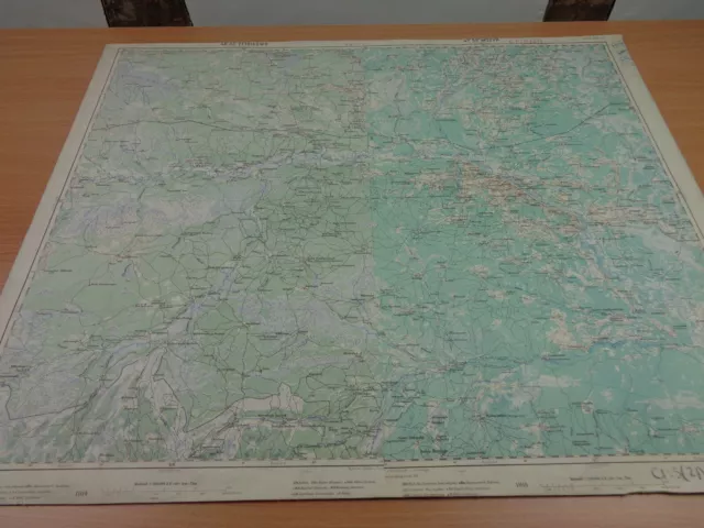 PAIR of WW1 AUSTRO-HUNGARIAN Maps of the RUSSIAN EMPIRE ("PETRIKOWO" & "MOZYR")